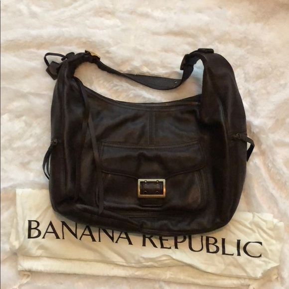 banana republic purses leather